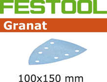 Afbeeldingen van Festool Schuurstrook Granat delta 100 x 150mm P180 doos van 10 stroken