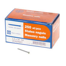 Afbeeldingen van Stalen nagel 35 x 2.5mm