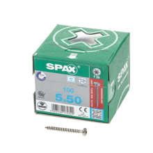 Afbeeldingen van Spax Spaanplaatschroef cilinderkop RVS T-Star T20 5.0x50mm (per 100 stuks)