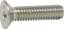 Afbeeldingen van Metaalschroef roestvaststaal platte kop phillips M4 x 6mm