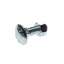 Afbeeldingen van Slotbout met moer verzinkt m12 x 40mm