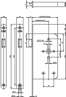 Afbeeldingen van Lips Cilinder smaldeur loopslot serie 2465 17 T24 60mm