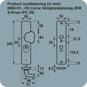 Afbeeldingen van Axa Veiligheidsbeslag s-knop F1 ktb PC55mm 6665-51-11/55