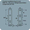 Afbeeldingen van Axa Veiligheidslangschilden F1 PC55mm 6660-10-11/55