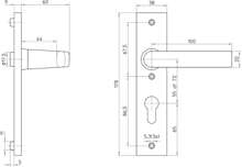 Afbeeldingen van Nemef Knopschild PC55mm F1 3251