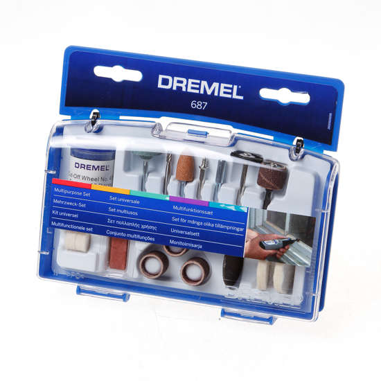 Afbeeldingen van Bosch Dremel Multiset 687 blister van 52 delen