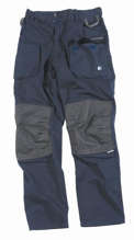 Afbeeldingen van Beckum Werkbroek navy kevlar EBT03 taille 46  L36