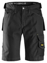 Afbeeldingen van Snickers Short zwart maat S taille 48 W32