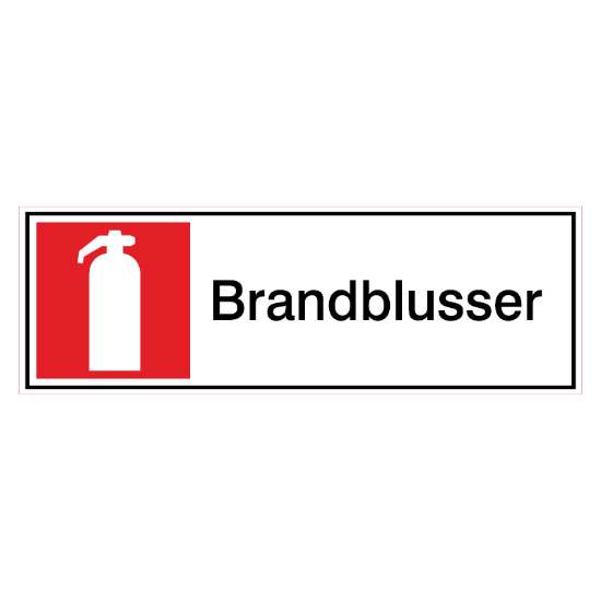 Afbeeldingen van Sticker Brandblusser d5150