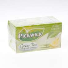 Afbeeldingen van Pickwick Green Tea original lemon doosje met 80 zakjes