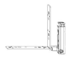 Afbeeldingen van Maco draaikiep Hoeklagerband to hout 15/4 v= 9 ls 130kg zilver