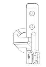 Afbeeldingen van Maco draaikiep Hoeklager to hout 15/4 v= 9 rs 130kg zilver