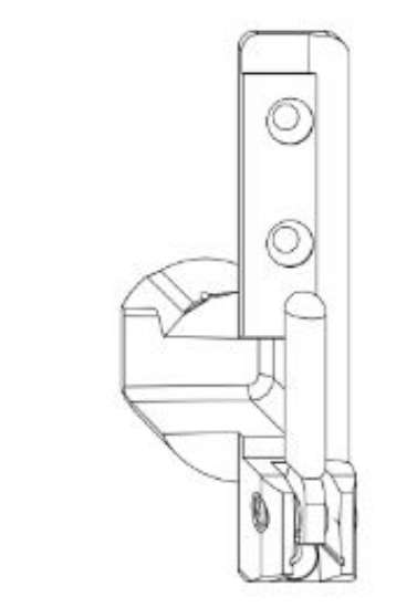 Afbeeldingen van Maco draaikiep Hoeklager to hout 15/4 v= 9 ls 130kg zilver