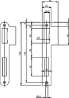 Afbeeldingen van Lips Sluitplaat rechte hoek RVS  SPT 2420 R