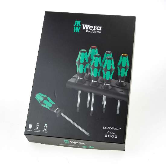 Afbeeldingen van Wera schroevendraaierset PH/PZ/TX 335/350/367