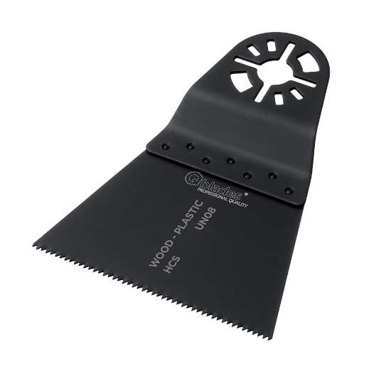 Afbeeldingen van Qblades UN08 Multitoolzaagblad Std 65X42mm Hcs 10+1 stuk gratis