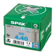 Afbeeldingen van Spax Spaanplaatschroef lenskop RVS T-Star T20 4.0x40mm (per 200 stuks)