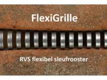 Afbeeldingen van Flexigrille rvs ventilatie sleufrooster 50cm