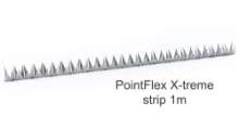 Afbeeldingen van Anti klimstrip Pointflex rvs X-treme 980mm-