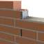 Afbeeldingen van Spouwvoegventilaterooster kunststof T120-5 zwart, 10x50x95mm (bxhxd)