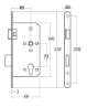 Afbeeldingen van Magneetslot pc72 dm60 vp20 zwart 9430 inc.kom