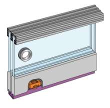 Afbeeldingen van Henderson Zenith Schuifdeurbeslag Z15 rails 1500mm glasgewicht 25kg