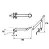 Afbeeldingen van Axa Combi raamuitzetter Axaflex Special RVS zwart 2642-30-81/E