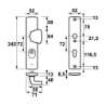 Afbeeldingen van Axa Veiligheidsbeslag s-knop F1 ktb PC72mm 6665-51-11/72