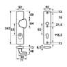 Afbeeldingen van Axa Veiligheidsbeslag s-knop F1 ktb PC85mm 6665-51-11/85