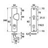 Afbeeldingen van Axa Veiligheidsbeslag s-knop F1 ktb PC92mm 6665-51-11/92