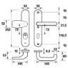 Afbeeldingen van AXA vh gr.drbr/kr schild RD F1 6668 pc72 ktb