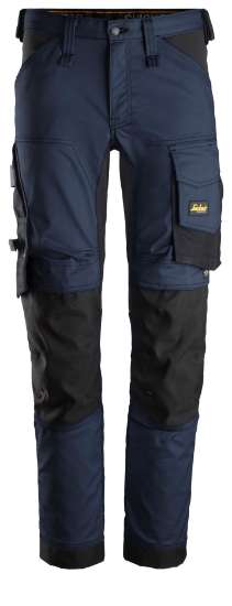 Afbeeldingen van Werkbroek stretch z/hols 6341 navy/zw 52