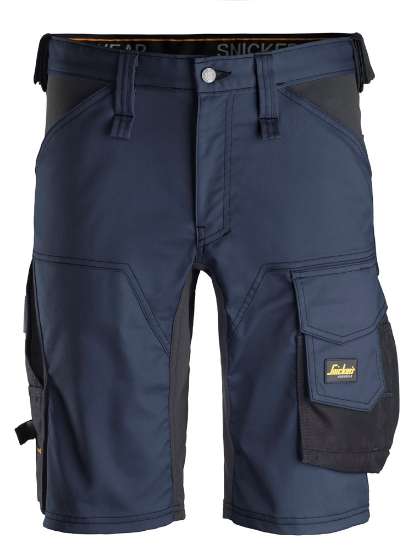 Afbeeldingen van Korte werkbroek stretch 6143 navy/zw 44