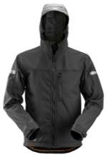 Afbeeldingen van Jack soft shell m/capuchon 1229 zwart XS