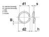 Afbeeldingen van Assortimentsdoos ring RVS A2 DIN127 + DIN 6798