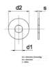 Afbeeldingen van Assortimentsdoos ring RVS A2 DIN 125 + DIN 9021