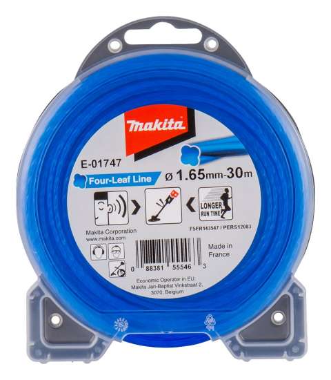 Afbeeldingen van Makita maaidraad 1.65x30mtr. blauw e-01747