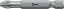 Afbeeldingen van Wera bits 851/4 tz - gr.2 ph 1/4x50 - zkt