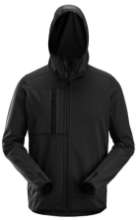 Afbeeldingen van Jack fleece m/capuchon 8058 zwart M