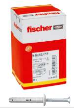 Afbeeldingen van Nagelplug      n6x 40/7p met kraag
