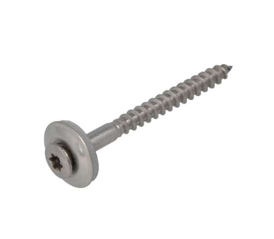 Afbeeldingen van Spenglerschroef RVS A2 4,5x50 LK T20 + ring