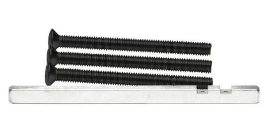 Afbeeldingen van Axa stiftset +3 bouten kr-kr zwart 74-83mm