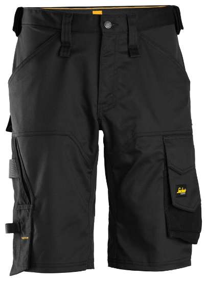 Afbeeldingen van Korte werkbroek stretch z/hols 6153 zwart 50