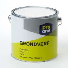 Afbeeldingen van ProOne grondverf wit 2500ml