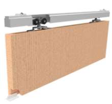 Afbeeldingen van Husky Pro schuifdeurset HP120/15A-1500mm.