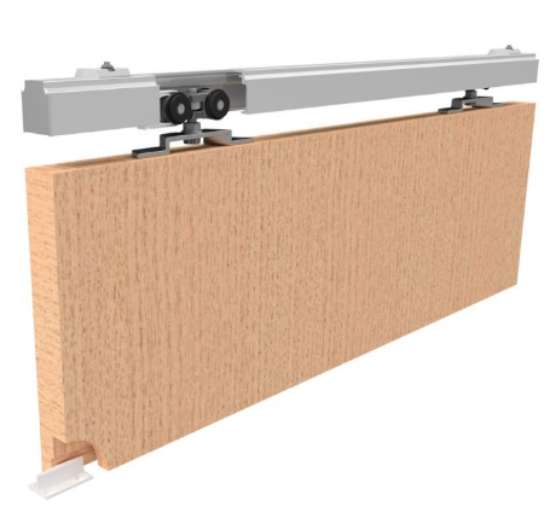 Afbeeldingen van Husky Pro schuifdeurset HP120/15A-1500mm.