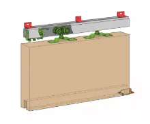 Afbeeldingen van H100E/18-Verpakte Husky set, 1800mm staal - 1