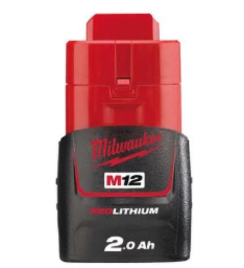 Afbeeldingen van Milwaukee accu 12v 2.0ah  m12b2