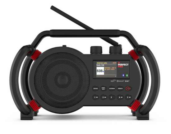 Afbeeldingen van Bouwradio NetBox dab+-wifi-bl.tht-oplaadb