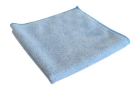 Afbeeldingen van Microvezeldoekje blauw 40x40cm